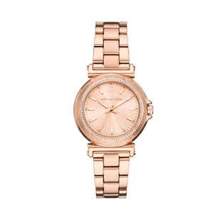 Zegarek Zegarek Michael Kors Maren MK7491 Różowe złoto - Zegarki damskie - miniaturka - grafika 1