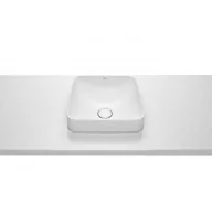 Umywalki - Roca A32753RS00 INSPIRA SQUARE UMYWALKA 370x370 H75mm FINECERAMIC $289 Supraglaze$290 - miniaturka - grafika 1