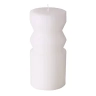 Świece - Świeca ozdobna Celona, parafinowa, 14 x 6,5 cm - miniaturka - grafika 1