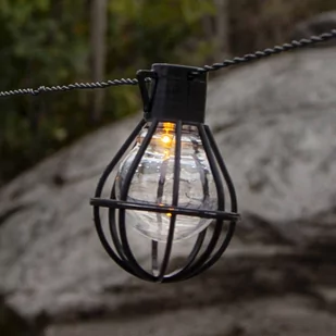 Łańcuch świetlny LED Cage, czarny/przezroczysty - Lampy ogrodowe - miniaturka - grafika 3