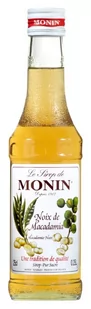 Syrop MACADAMIA MONIN 250ml - orzech makadamia - Syropy i koncentraty owocowe - miniaturka - grafika 1