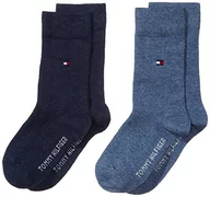 Skarpetki damskie - Tommy Hilfiger Skarpety dziecięce, uniseks, 2 sztuki, Jeans - miniaturka - grafika 1