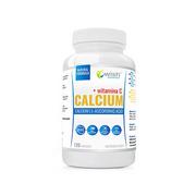 Witaminy i minerały dla sportowców - Wish Pharmaceutical Pharmaceutical Calcium + Vitamin C 120 Kapsułek - miniaturka - grafika 1
