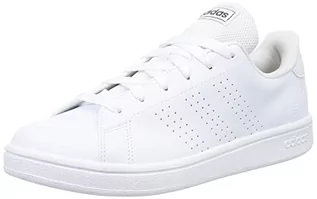 Trampki męskie - adidas Męskie trampki Advantage Base, FTWR White FTWR White Shadow Navy, rozmiar 12 (UK), Ftwr biały Ftwr biały cień granatowy - grafika 1