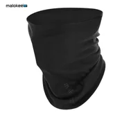 Apaszki i szaliki damskie - Komin bawełniany czarny oddychający - miniaturka - grafika 1