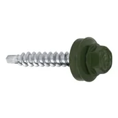 Wkręty - Wkręt-met Wkręt samowiercący farmerski 4,8 x 35 RAL 6020 - miniaturka - grafika 1