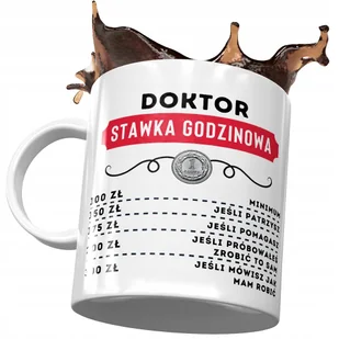 Dla Doktora Kubek na Urodziny Imieniny na Prezent z Nadrukiem ze Zdjęciem + Opakowanie na prezent (wzór 02) - Kubki Dla Doktora Kubek na Urodziny Imieniny na Prezent z Nadrukiem ze Zdjęciem + Opakowanie na prezent (wzór 02) - Kubki - miniaturka - grafika 1