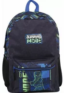 Plecaki szkolne i tornistry - Plecak Szkolny MINECRAFT Survival Mode Przetrwanie - miniaturka - grafika 1