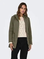 Kurtki damskie - ONLY Parka w kolorze khaki - miniaturka - grafika 1