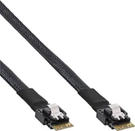 Kable komputerowe i do monitorów - InLine InLine® Slim SAS Kabel, SFF-8654 zu SFF-8654, 24Gb/s, 0,5m - miniaturka - grafika 1