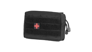Mil-tec Apteczka Mil-Tec First Aid Set 25 elementów - Black (16025302) 16025302 - Apteczki i materiały opatrunkowe - miniaturka - grafika 1
