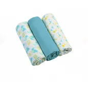 Pieluchy - BabyOno Pieluszki mulinowe super miękkie niebieski 348/03 - miniaturka - grafika 1