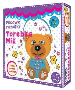 Filcowe robótki TOREBKA MIŚ Stnux - Zabawki kreatywne Filcowe robótki TOREBKA MIŚ Stnux - Zabawki kreatywne - miniaturka - grafika 1