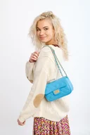 Torebki damskie - Torebka skórzana na ramię - pikowana (6814) - miniaturka - grafika 1