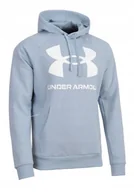 Bluzy męskie - UNDER ARMOUR OCIEPLANA MÄSKA BLUZA Z KAPTUREM BAWEĹNA / XXL - miniaturka - grafika 1