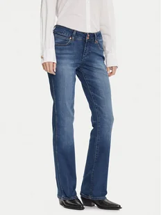 Wrangler Jeansy Bold 112371207 Granatowy Bootcut Fit - Spodnie damskie - miniaturka - grafika 1