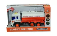 Samochody i pojazdy dla dzieci - Madej Cysterna z dźwiękiem i światłem - miniaturka - grafika 1