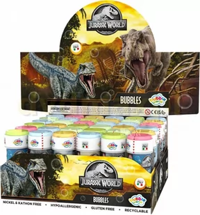 Bańki 60 ml - Jurassic World display 36 sztuk - Bańki mydlane - miniaturka - grafika 1