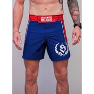 Spodnie sportowe męskie - Środowisko Miejskie Spodenki MMA Fusion Navy/Red - miniaturka - grafika 1