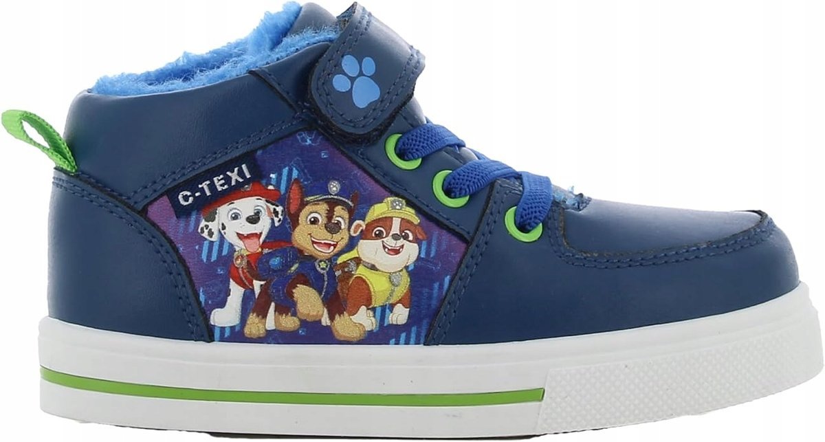 PSI PATROL Ciepłe zimowe buty dziecięce Trampki na rzep dla chłopca roz. 30