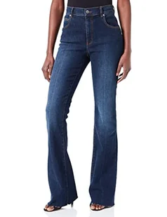 Love Moschino Damskie spodnie z 5 kieszeniami, dżinsy, denim, 31 - Spodnie damskie - miniaturka - grafika 1