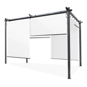 Kratki i pergole - Zadaszenie na taras SPRINT PLUS 3x4 Anthracite/White - HARDMAISTER - miniaturka - grafika 1