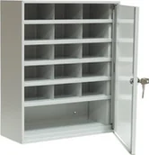 Szafki biurowe - Leomar Metalowa szafka przegródkowa - SP 16/S - miniaturka - grafika 1