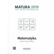 Materiały pomocnicze dla uczniów - Orlińska Marzena Matematyka Matura 2019 Testy i arkusze Zakres rozszerzony - miniaturka - grafika 1