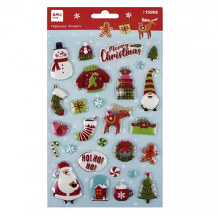 Apli Kids Świąteczne naklejki - ho ho ho - Zabawki kreatywne - miniaturka - grafika 1