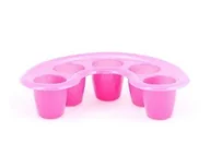 Ozdoby do paznokci - Neonail, Miseczka Do Ściągania Tipsów, Różowa - miniaturka - grafika 1