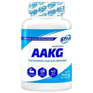 6PAK AAKG 120tab. Arginina - Aminokwasy - miniaturka - grafika 1