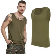 Odzież taktyczna i umundurowanie - Koszulka BRANDIT Tank Top Olive  M - miniaturka - grafika 1