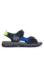 Buty dla chłopców - Primigi Sandały 1397733 D Granatowy - miniaturka - grafika 1