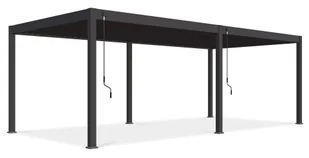Pergola tarasowa 3.6x7.2 DELUXE Anthracite - Gutroof - Kratki i pergole Pergola tarasowa 3.6x7.2 DELUXE Anthracite - Gutroof - Kratki i pergole - miniaturka - grafika 1