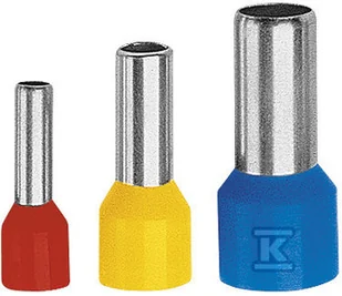Erko Końcówka kablowa kabla tulejkowa izolowana TE 1,5-8V 100szt kablowa TE_1,5-8V/100 - Kostki, złączki, wtyczki - miniaturka - grafika 2