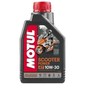 Oleje silnikowe - MOTUL Scooter Power 4T MB 10W30 1L - miniaturka - grafika 1