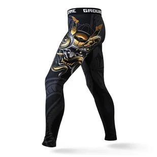 Legginsy do sportów walki męskie Ground Game Oni Samurai - Kimona, stroje i obuwie - miniaturka - grafika 1