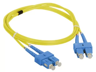 Patch cord SM SC-SC duplex 9/125 1.0m ALANTEC - ALANTEC - Kable światłowodowe - miniaturka - grafika 1