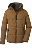 Kurtki męskie - G.I.G.A. DX (GIGEQ Męska kurtka funkcyjna o wyglądzie puchu z kapturem GW 43 MN QLTD JCKT, jasnobrązowa, M, 38536-000 - miniaturka - grafika 1