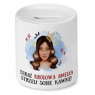 Skarbonki - Skarbonka na Urodziny 40 40te 40-te na Prezent z Nadrukiem ze Zdjęciem + Opakowanie na prezent (wzór 02) - miniaturka - grafika 1