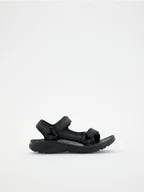 Buty dla chłopców - Reserved - Sandały na rzepy - czarny - miniaturka - grafika 1