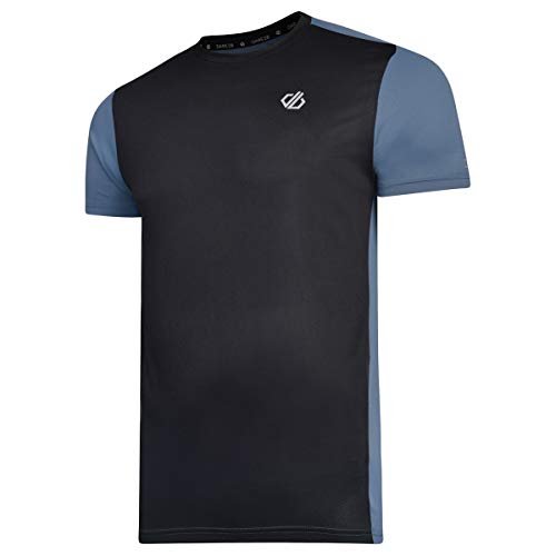 Dare 2b Tee męska podziemna lekka techniczna koszulka, męska, DMT483 5PR90, blk/MeteorGr, XXL