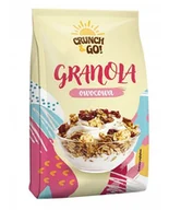 Płatki śniadaniowe i musli - SANTE GRANOLA CRUNCH&GO! OWOCOWA PEŁNOZIARNISTA 380G SZYBKIE ŚNIADANIE - miniaturka - grafika 1