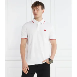 HUGO Polo Deresino232 | Slim Fit - Koszule męskie - miniaturka - grafika 1