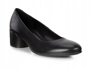 ECCO CZÓŁENKA DAMSKIE CZARNE SKÓRZANE 38 J_E - Czółenka - miniaturka - grafika 1