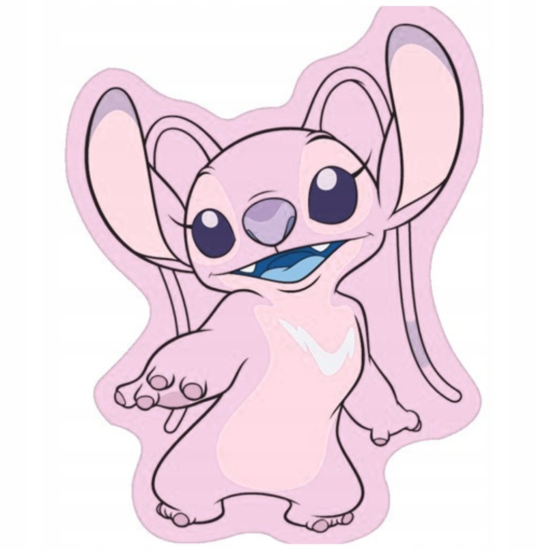Poduszka Lilo Stitch Angel Różowa Licencyjna Dekoracyjna dla Fana