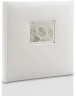 Albumy fotograficzne - Album wklejany Love white kwadratowy (tradycyjny 40 czarnych stron) - miniaturka - grafika 1