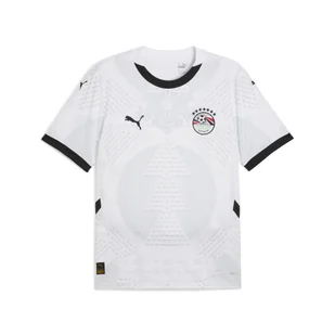 Męska koszulka wyjazdowa Egipt 2025 PUMA White Sand Dune Beige - Koszulki sportowe męskie - miniaturka - grafika 1