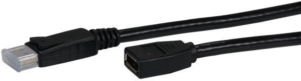 EFB DisplayPort 1.4 Verl�ngerungskabel DP Stecker - DP Buchse 8K60Hz schwarz 2m