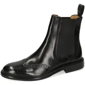 Botki damskie - Melvin & Hamilton Botki damskie Sally 112, czarny, 39 EU wąski - miniaturka - grafika 1